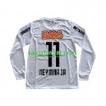 Santos FC Neymar JR 11 Fodboldtrøjer Retro Hjemmebanesæt 2011-2012 Langærmet